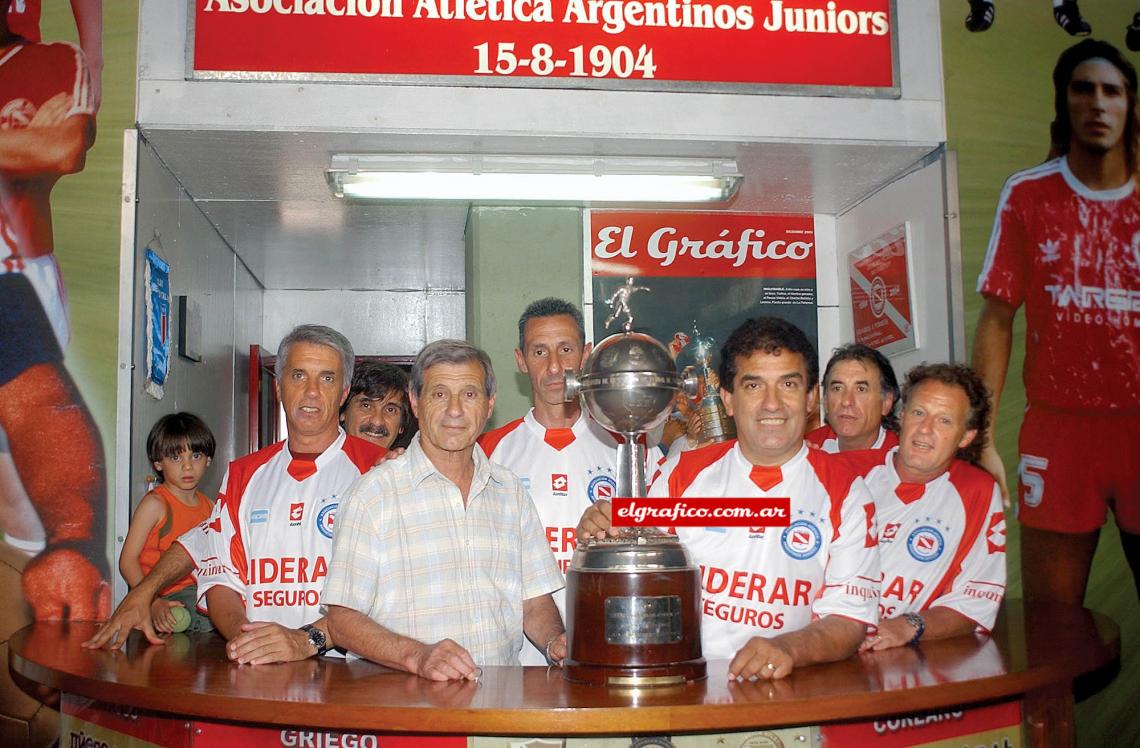 Los campeones de América se juntaron a dos décadas de la gesta histórica.