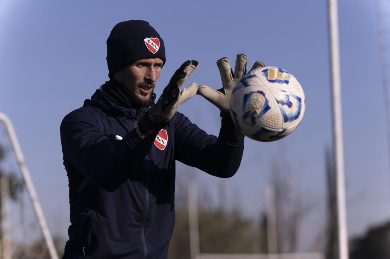 Imagen Rodrigo Rey es una de las figuras de Independiente y referente absoluto del plantel.