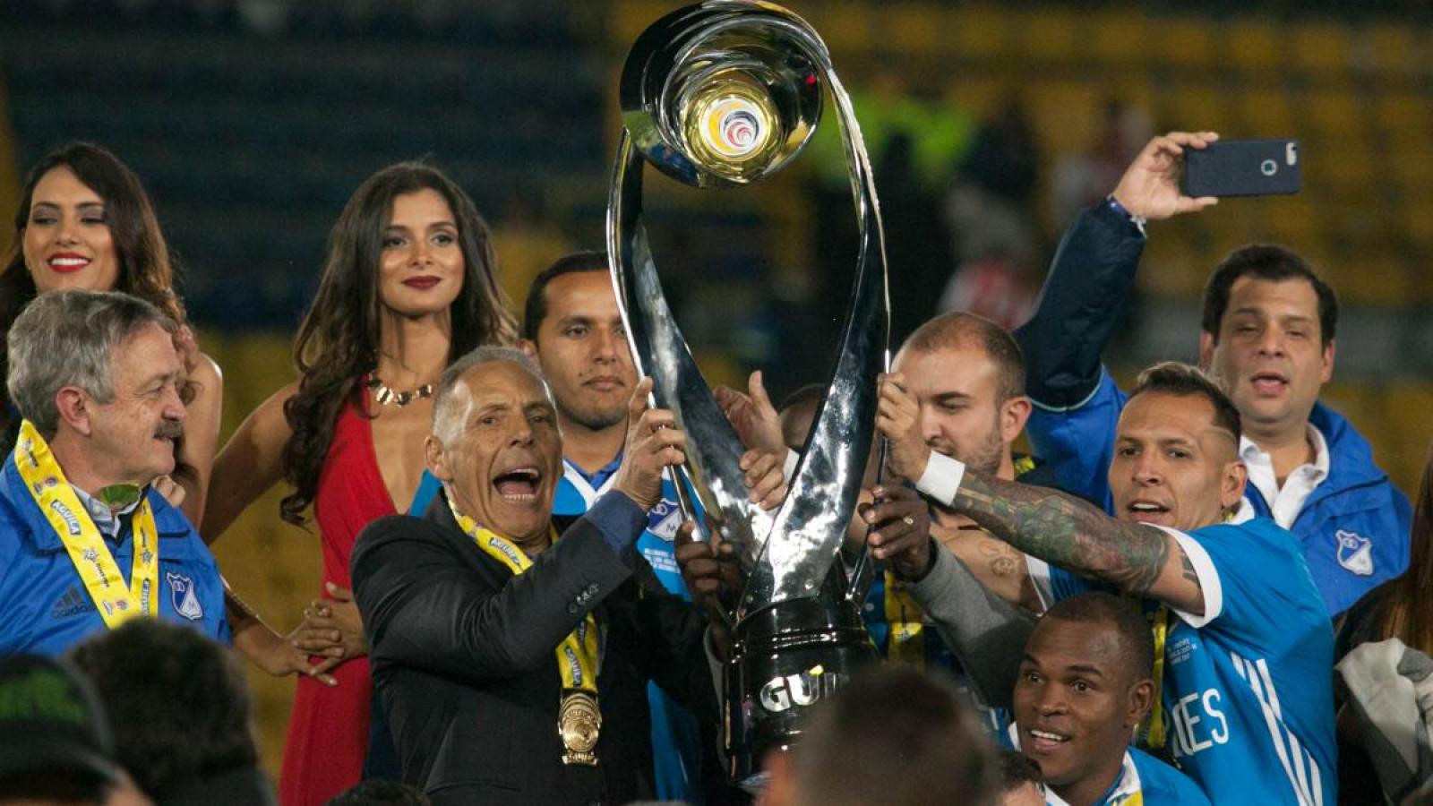 Imagen Miguel Ángel Russo obtuvo dos títulos con Millonarios de Colombia