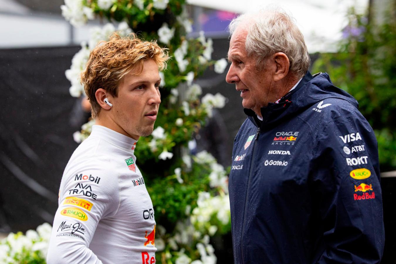 Imagen Helmut Marko criticó duramente a Lawson. Por ahora, le dará un poco de tiempo pero...