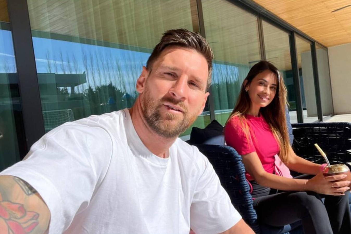 Imagen Messi arribará este miércoles a Rosario para pasar las fiestas con su familia.