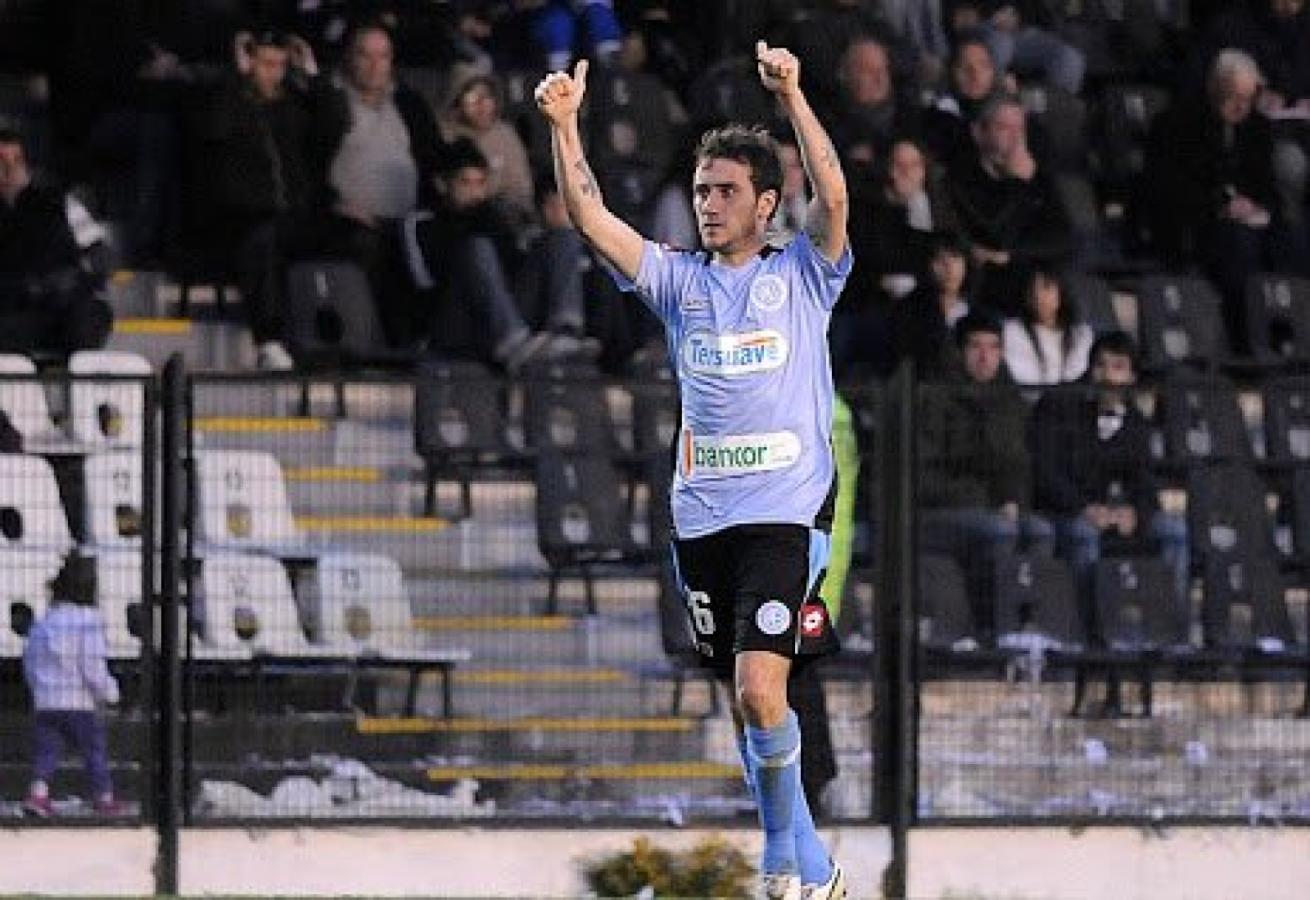 Imagen Mancuello en su paso por Belgrano bajo las órdenes de Ricardo Zielinski.