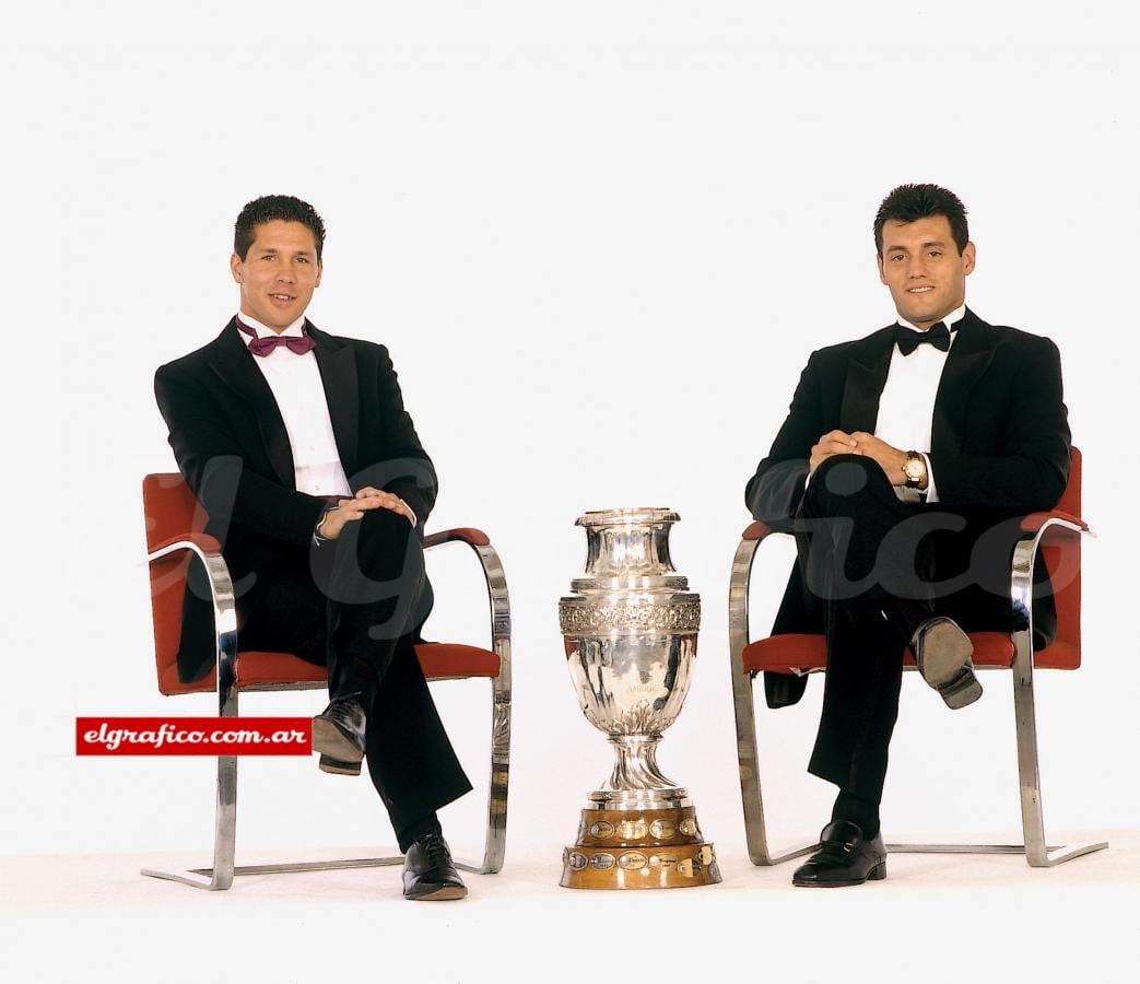Imagen Con Goyco y la Copa América Chile 91.