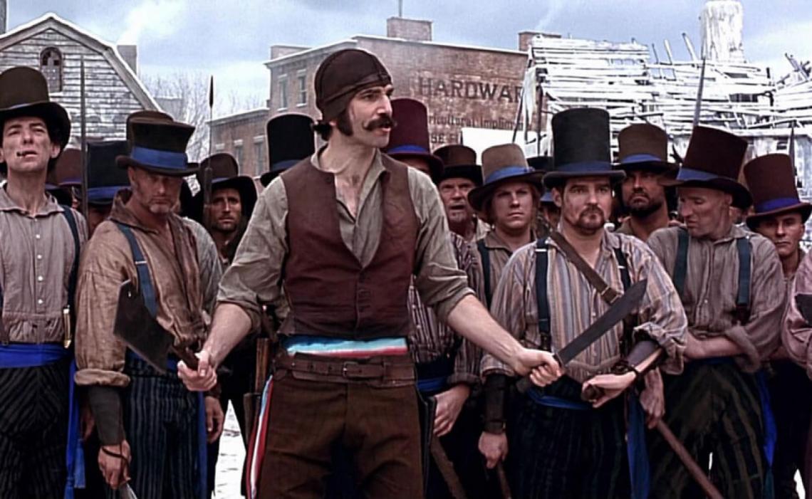Imagen Daniel Day-Lewis, encarnando a Bill “The Butcher” Poole en La película de 2002 de Martin Scorsese "The Gangs of New York". 