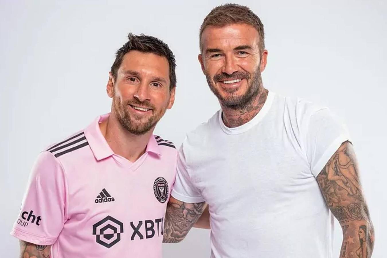 Imagen David Beckham logró contratar a Messi y rodearlo de grandes colegas que además son sus amigos.