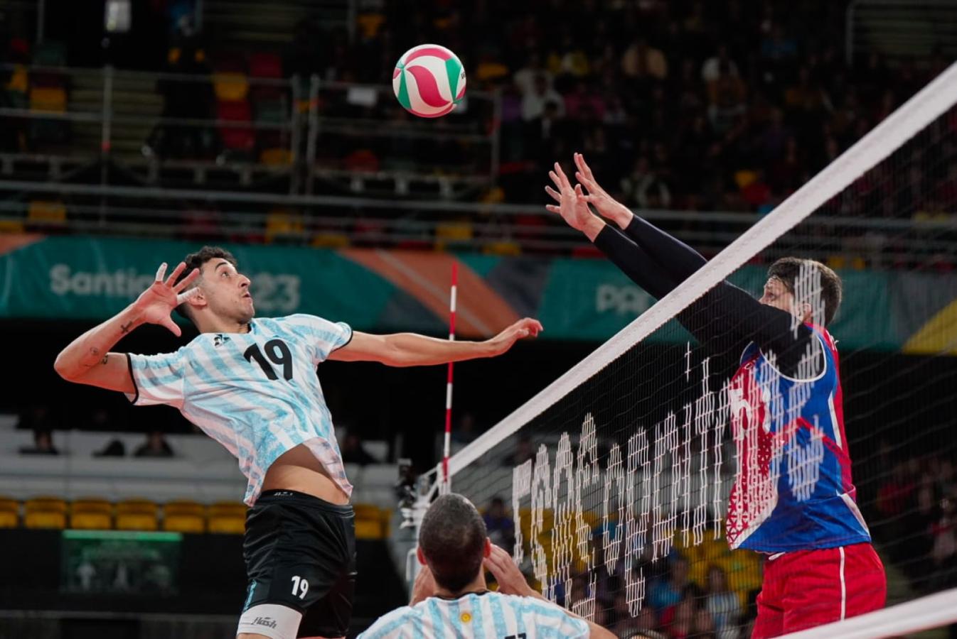 La Selección Argentina de Vóley debutó con triunfo en los Juegos