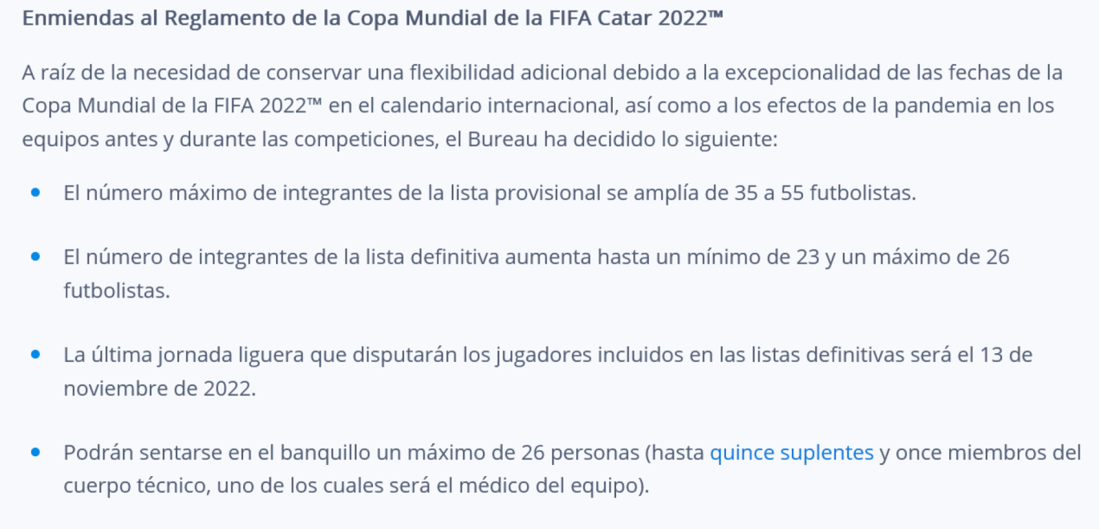 Imagen Los anuncios de la FIFA.