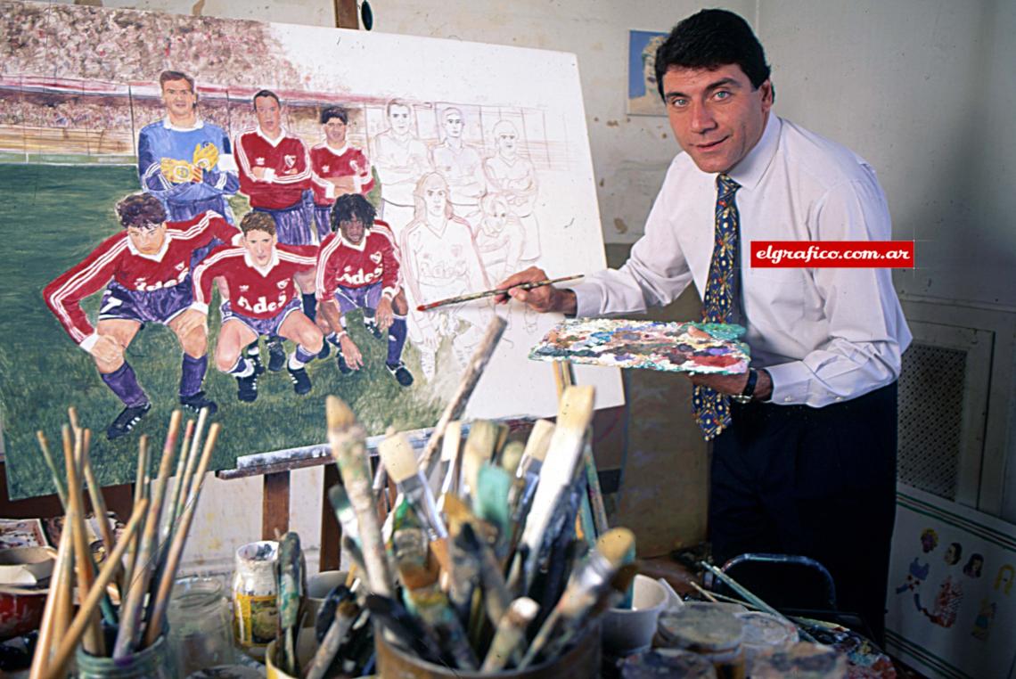 Imagen Miguel lo logró, el Independiente de 1994 fue uno de los mejores equipos de la década. Lo pudo plasmar en títulos.