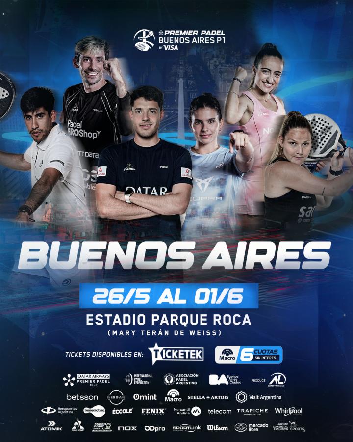 Imagen El Argentina Premier Padel es el torneo más importante de la región.