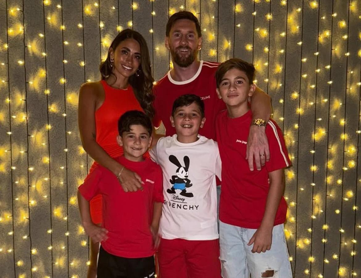 Imagen La Navidad de los Messi
