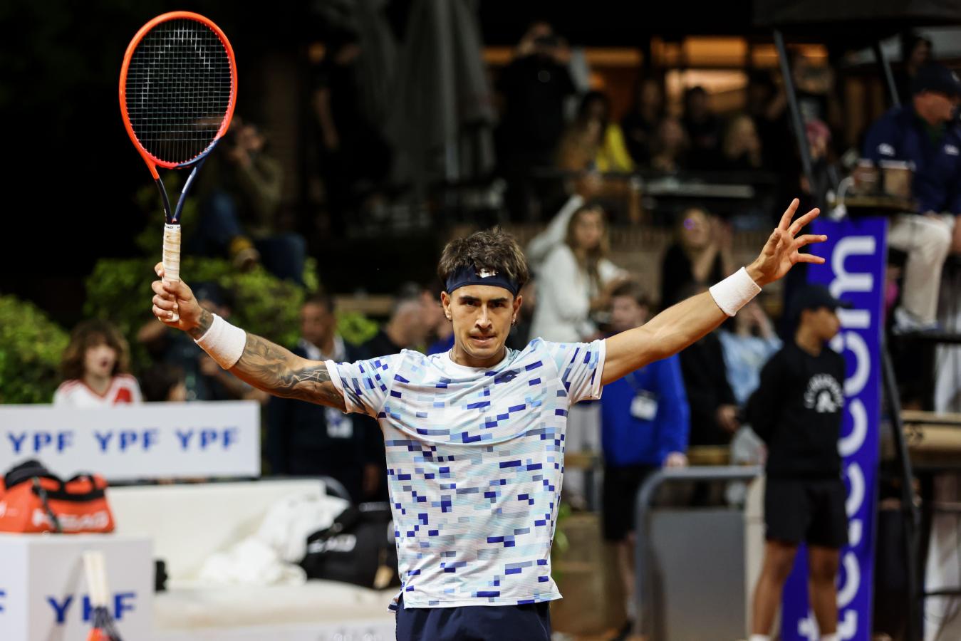 Imagen Comesaña se impuso en un partido para el infarto. Foto: Prensa Buenos Aires Challenger