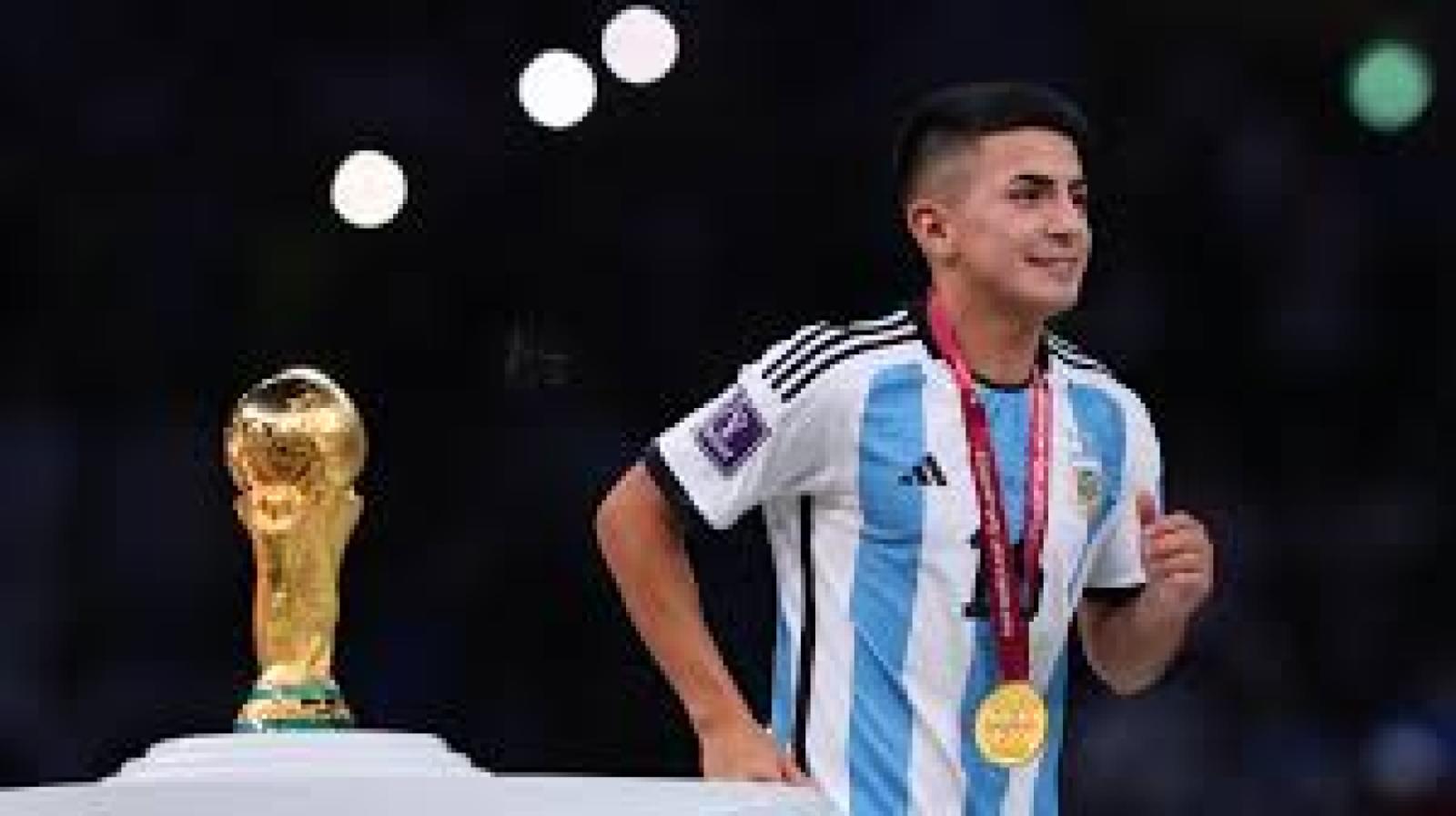 Imagen El chico de Fuerte Apache disfrutó de la Copa del Mundo en Qatar.
