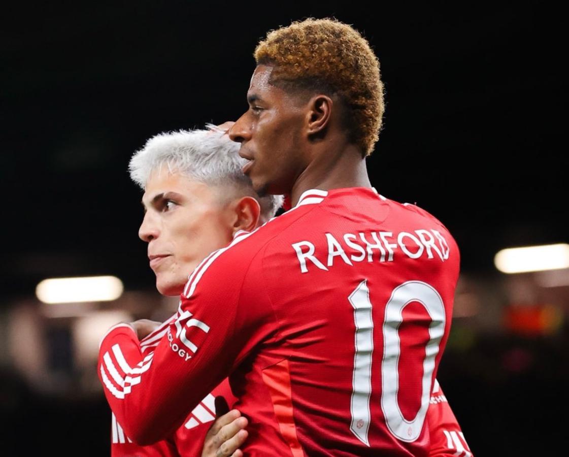 Imagen Rashford y Garnacho están incómodos con el nuevo DT del United. Sobre todo, el delantero inglés.