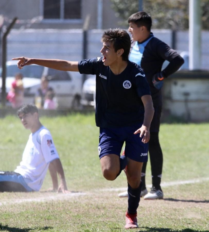Imagen Joaquín Freitas hizo las inferiores en Acassuso y en 2024 llegó a River.