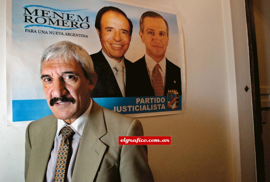 Imagen El Hueso Glaría en el comando justicialista de la provincia de Buenos Aires.