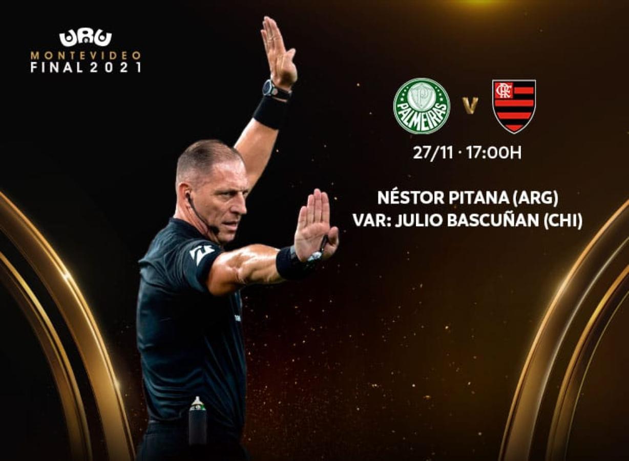 Néstor Pitana el elegido para jugar la Final de la Copa Libertadores