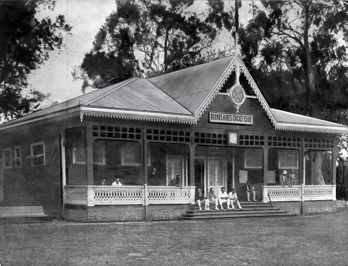 Las instalaciones originales del Buenos Aires Cricket.