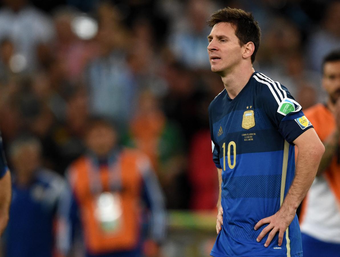 Imagen Messi y el golpazo del 2014, el inicio del camino. PEDRO UGARTE / AFP afp
