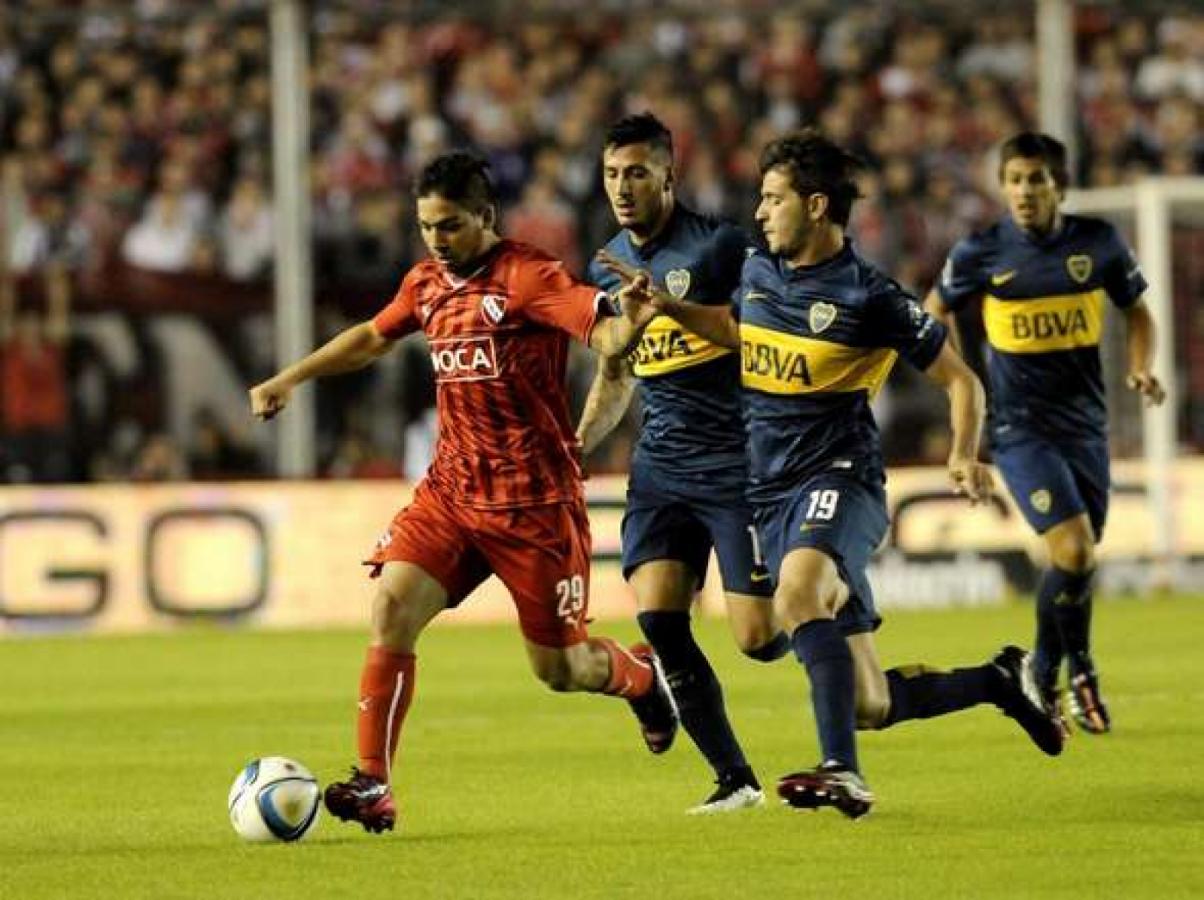Imagen Independiente y Boca igualaron 1-1 en 2015