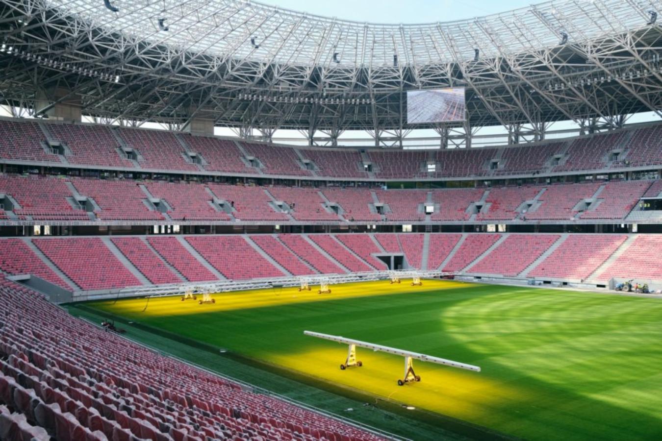 Imagen El Arena Budapest, sede de Leipzig - Liverpool y Mönchengladbach - Manchester City