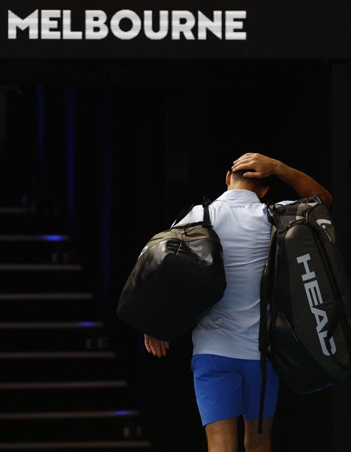 Imagen Novak Djokovic deberá esperar para levantar su 25° trofeo de Grand Slam.