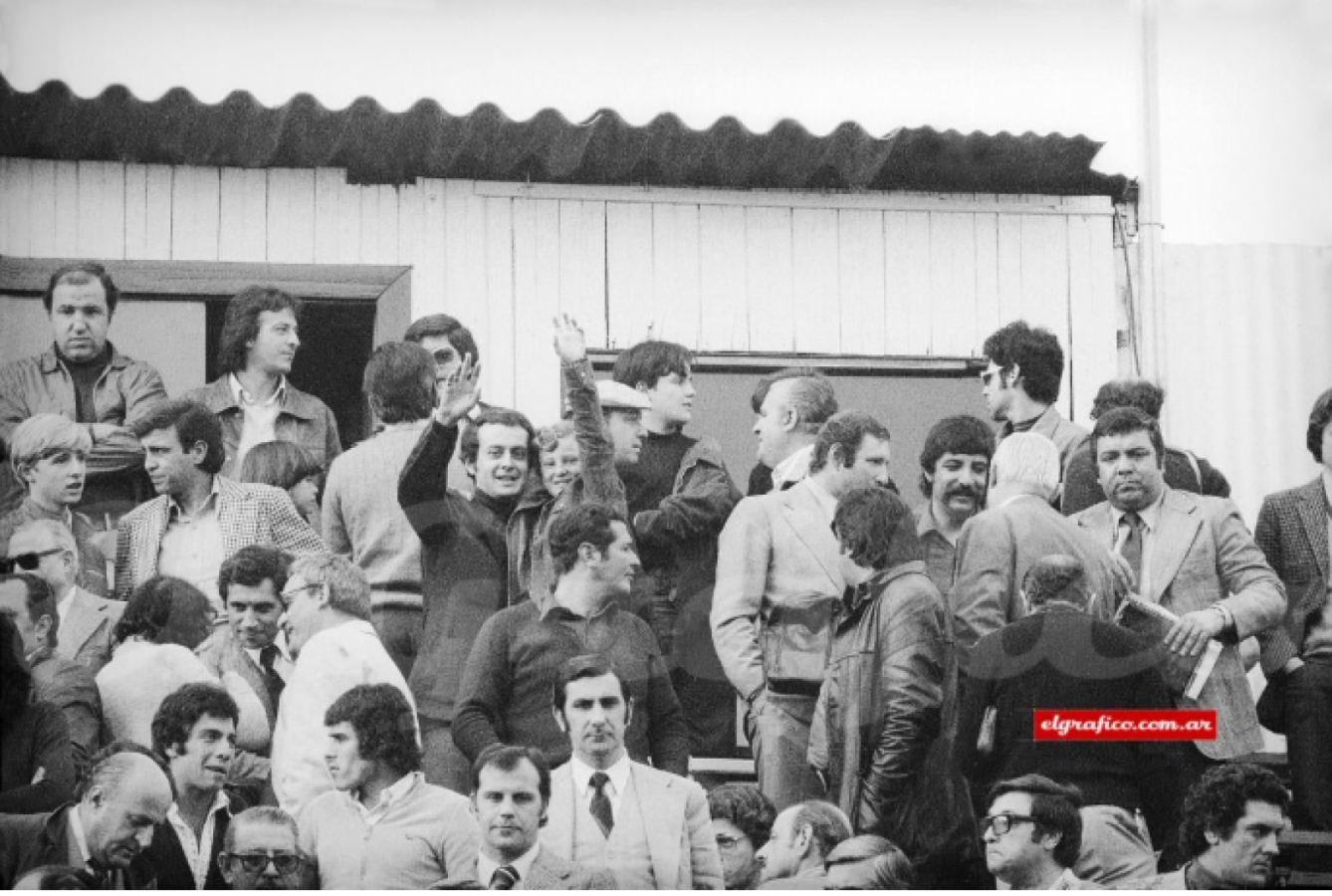 Imagen El palco de prensa