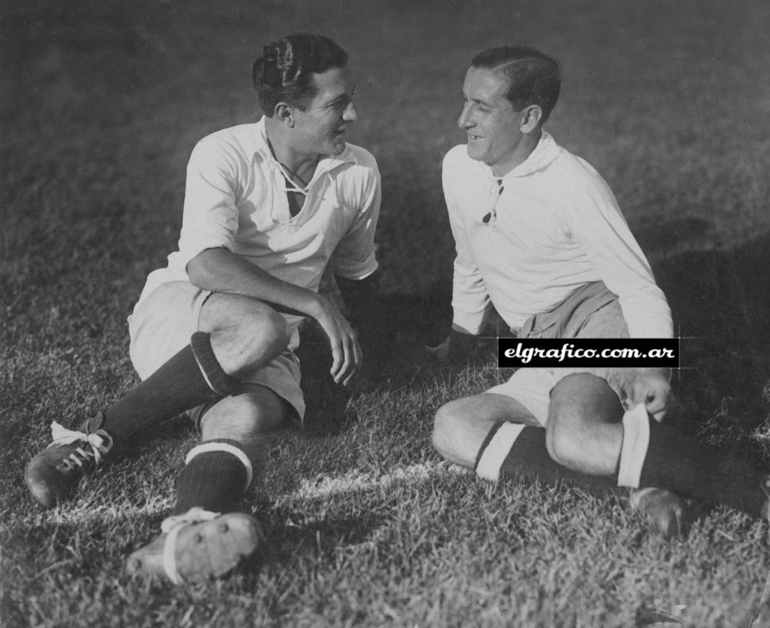 Imagen Juan Maglio y Pedro Omar defendiendo los colores de Capital vs Provincia.