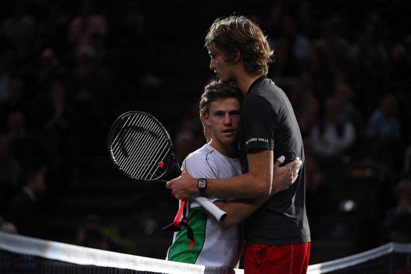 Imagen Schwartzman y Zverev, hoy se vuelven a enfrentar