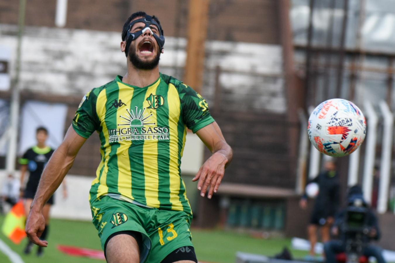 Imagen El hombre de la máscara. @LigaAFA