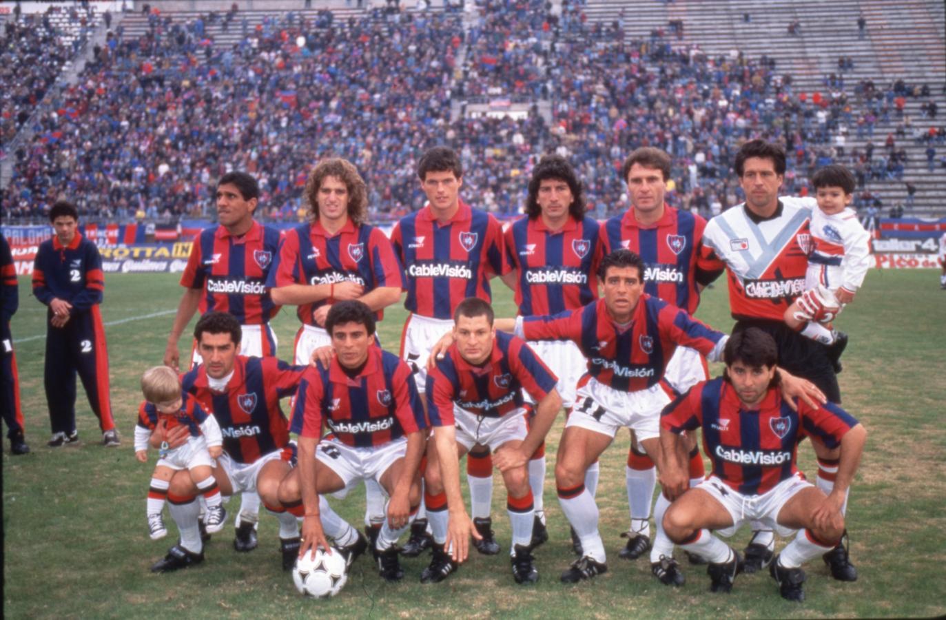 Imagen San Lorenzo campeón del Clausura 1995, uno de los puntos más altos de la carrera del Gallego González