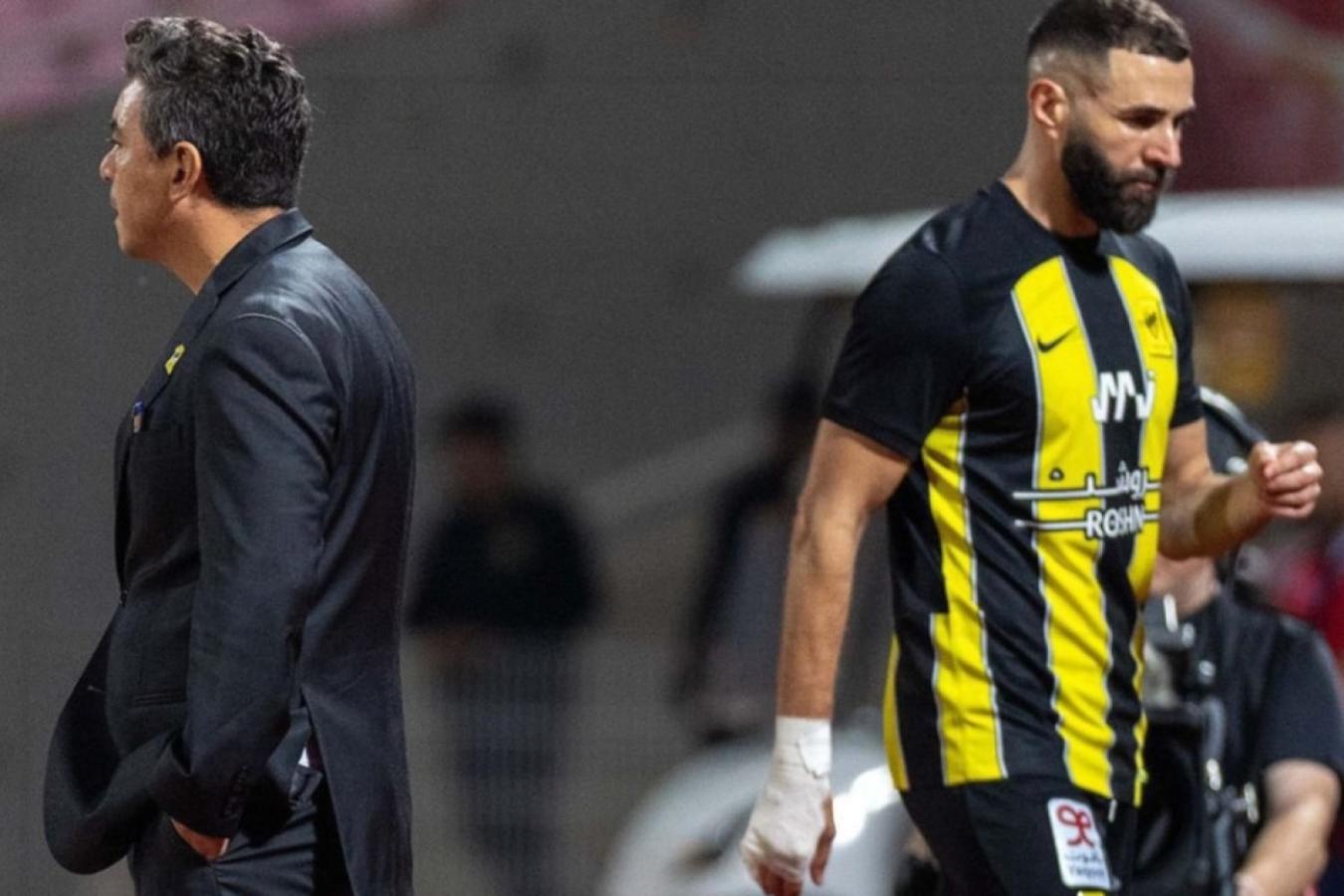 Imagen Caminos separados para Gallardo y Benzema. El Muñeco fue echado de Al Ittihad.