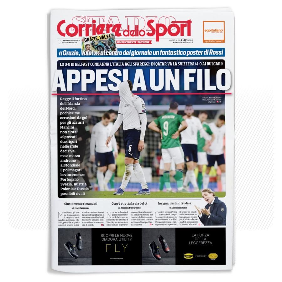 Imagen Tapa Corriere dello Sport