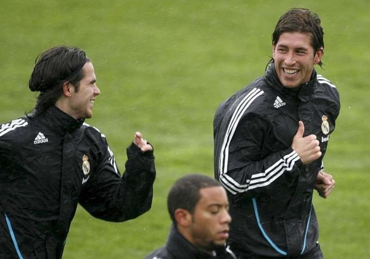 Imagen Gago y Sergio Ramos, compañeros en Real Madrid.