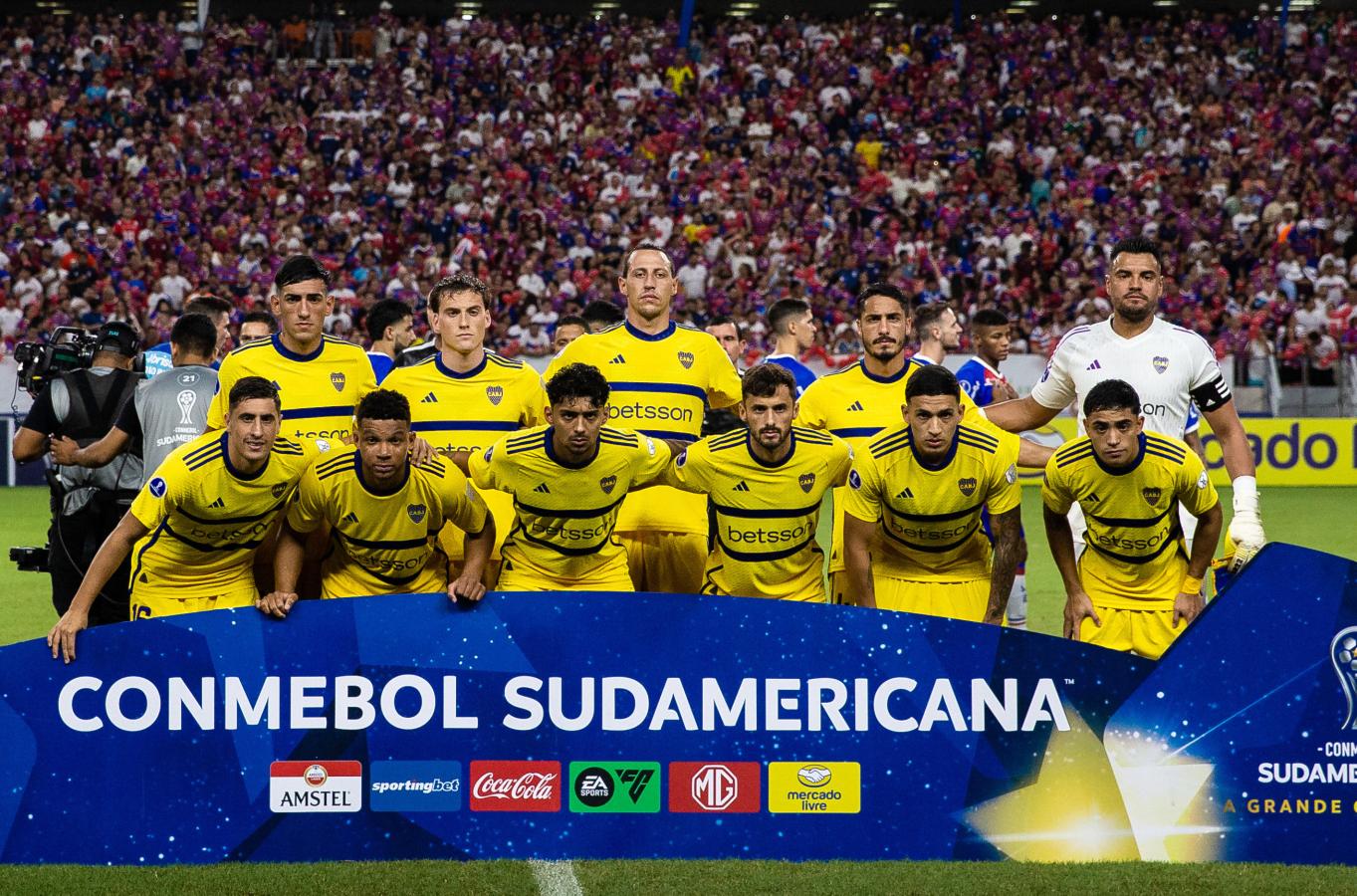 Imagen de En juego: Gol de Merentiel y Boca empata 1-1 con Fortaleza