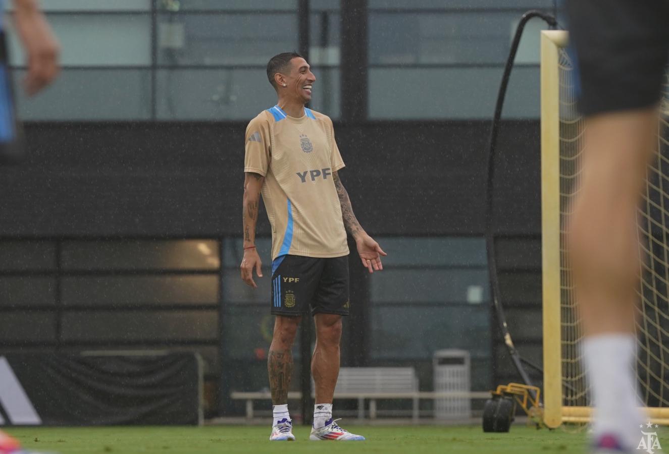 Imagen Por ahora, el Tata no ve a Di María como una posibilidad en Inter Miami.