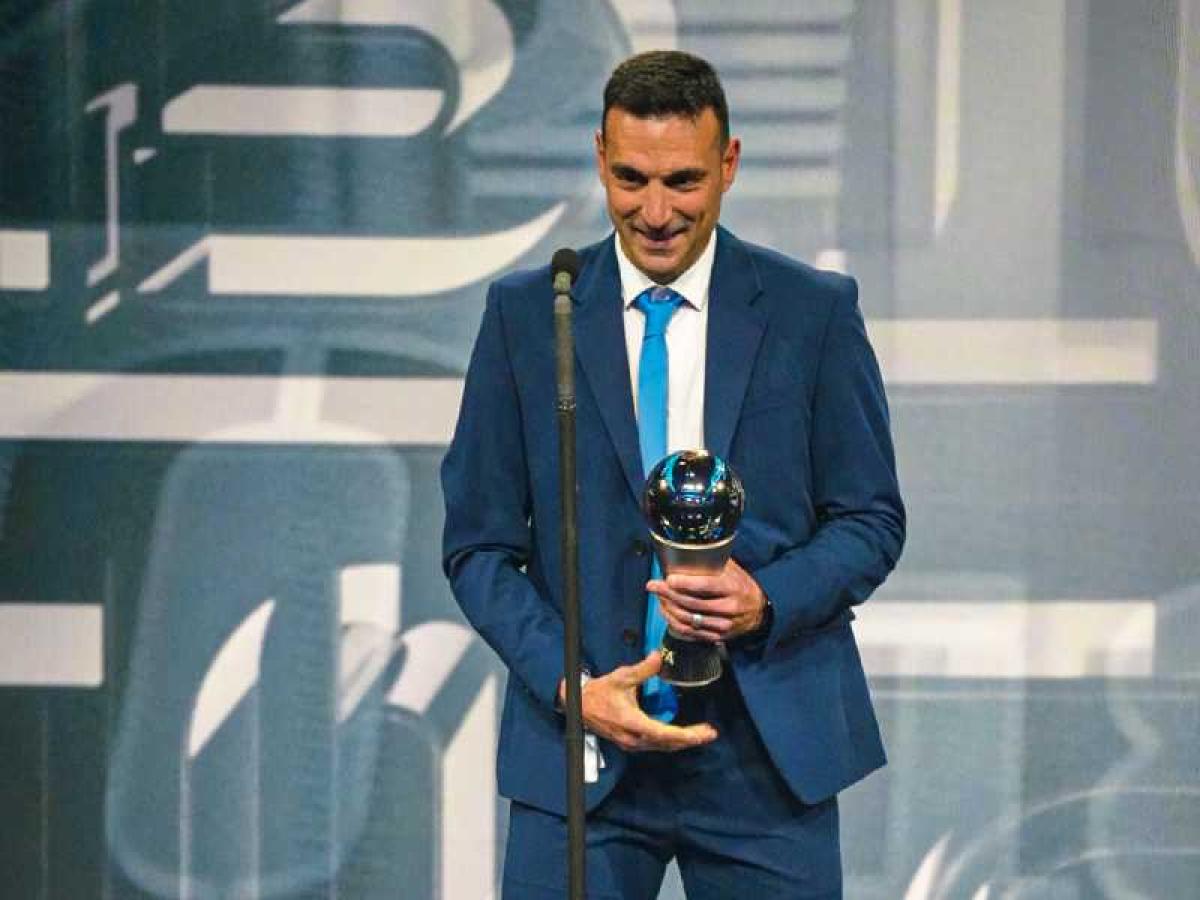 Imagen Lionel Scaloni, en busca de otro premio The Best.