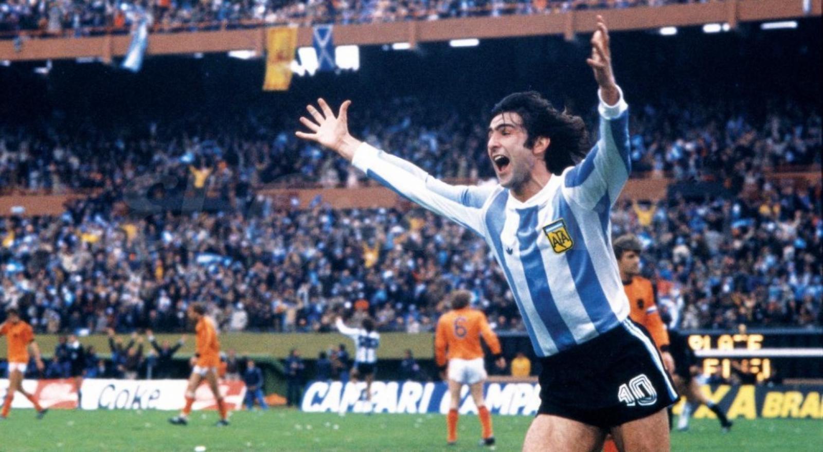 Imagen Kempes marcó 6 goles en el Mundial 1978, dos de ellos en la final ante Holanda.