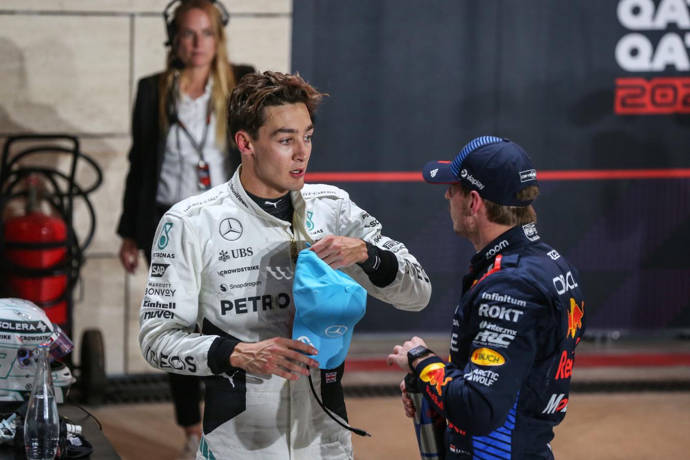 Imagen Russell y Verstappen, cara a cara: la relación está rota entre ambos