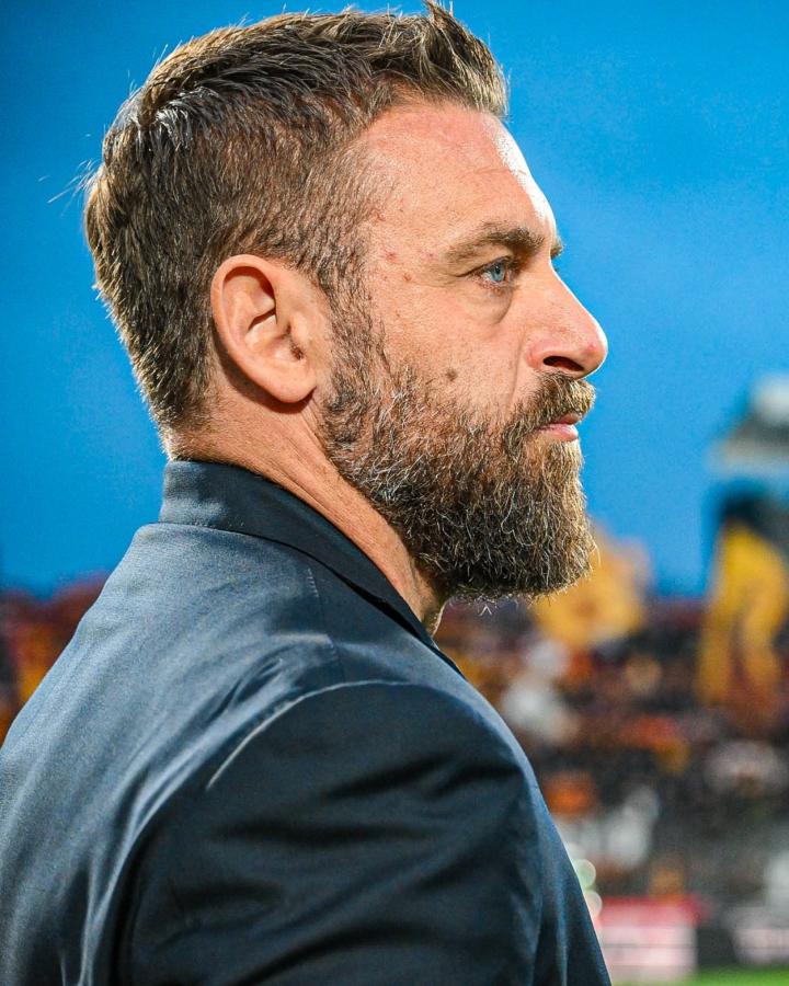 Imagen De Rossi dirigió 30 partidos en Roma entre enero y septiembre de 2024.