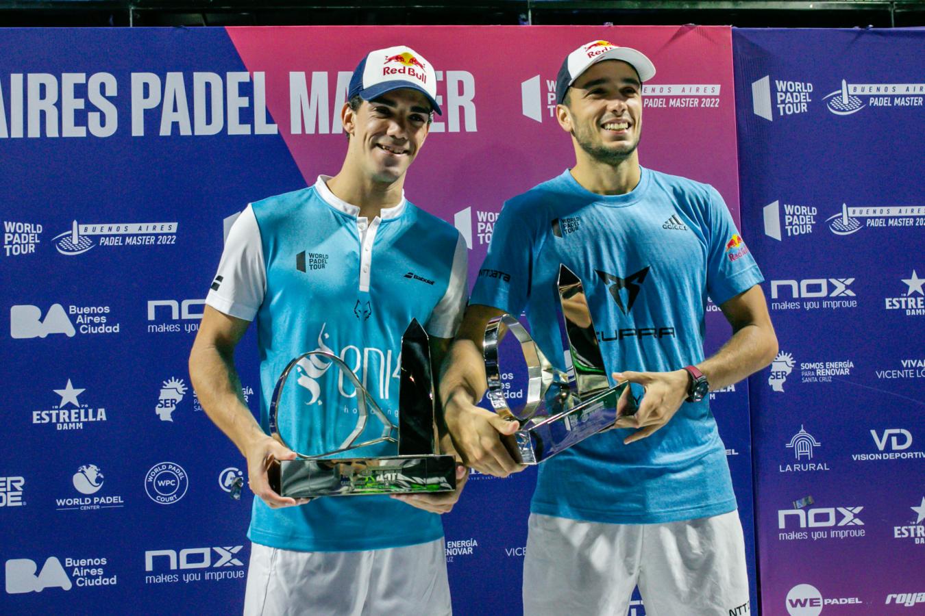 Lebr n Gal n arrasadores en el Buenos Aires Padel Master El Gr fico