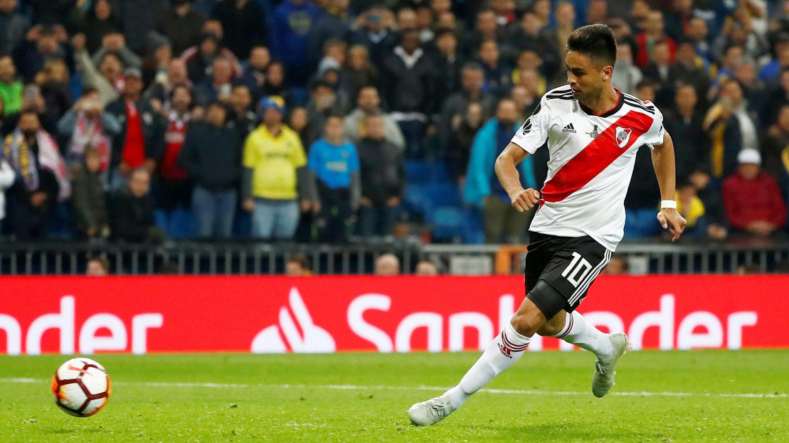 Imagen El Pity Martínez y su jornada consagratoria en Madrid. Luició la 10 de River en 163 partidos, ninguno fue más importante que esta final ante Boca.