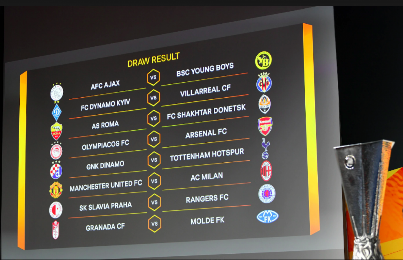 Así quedaron los octavos de Europa League