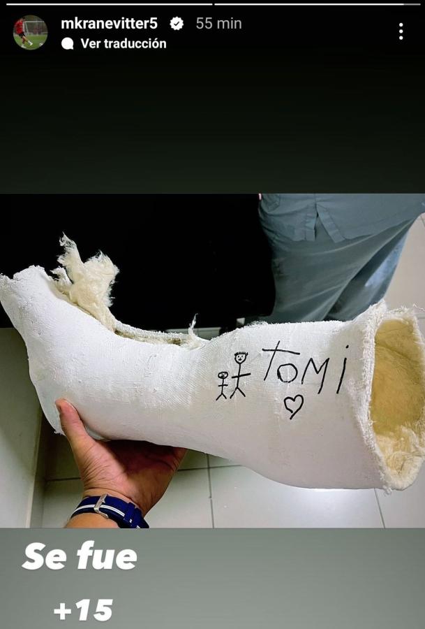 Imagen La publicación de Kranevitter en IG.