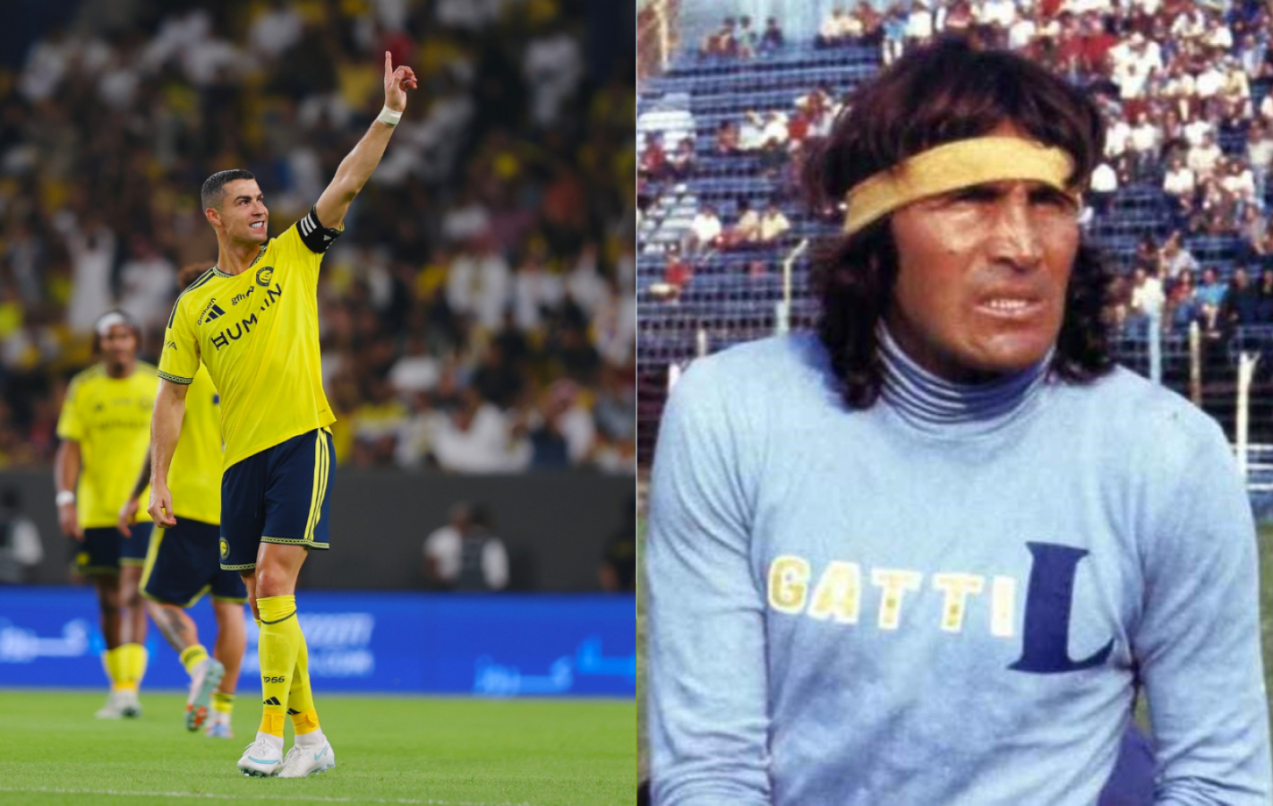 Imagen de Cristiano Ronaldo igualó una marca histórica de Hugo Gatti