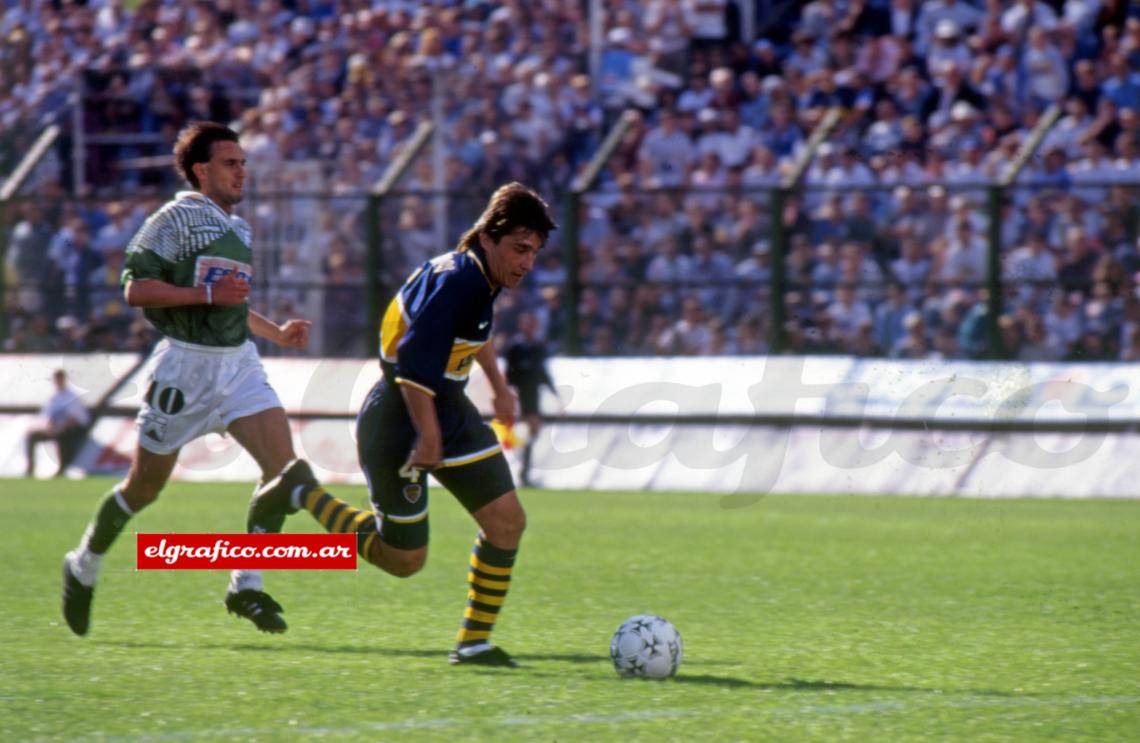 Imagen En Boca jugó entre 1996 y 1997.