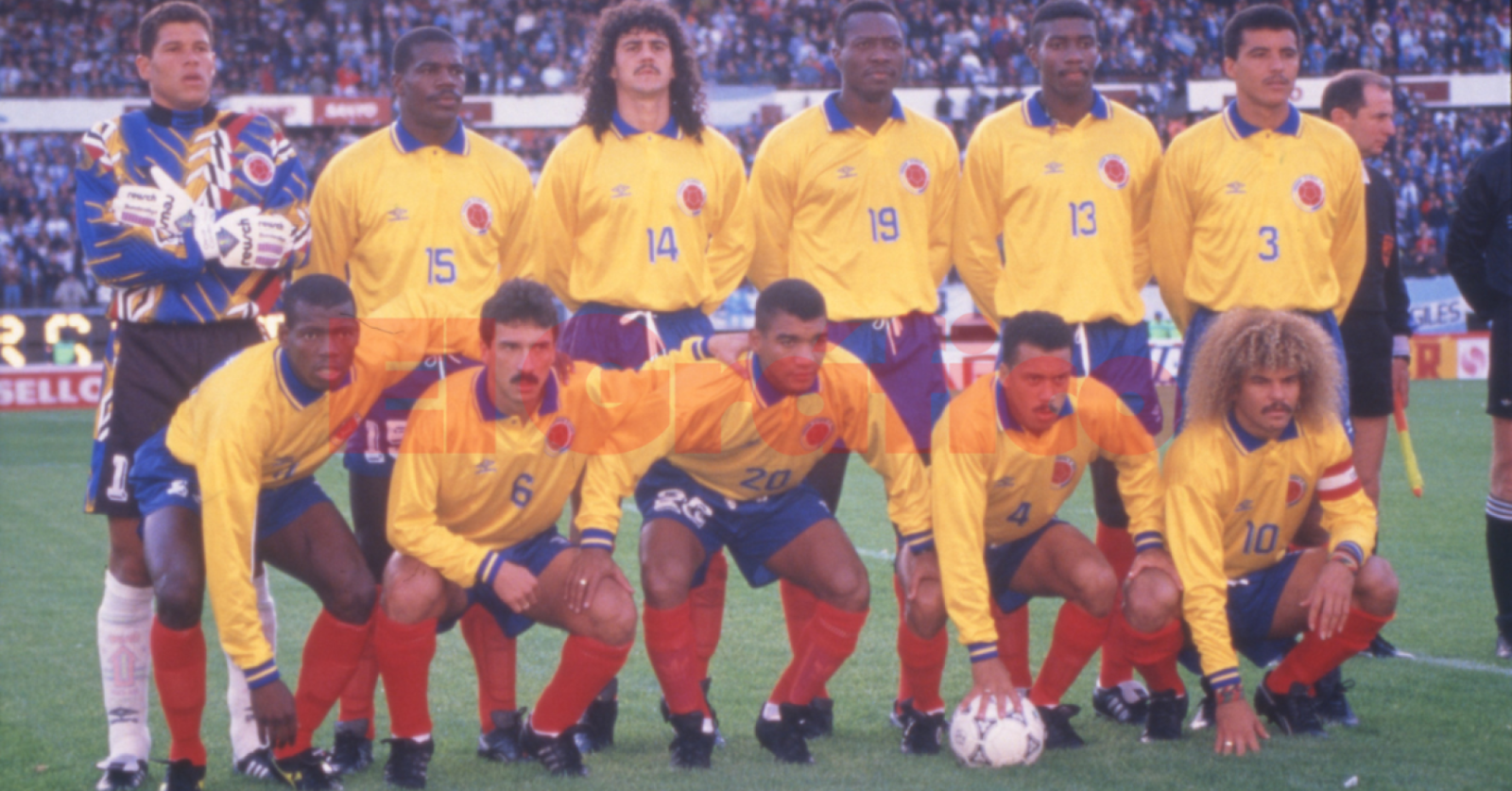 Imagen La histórica selección colombiana que goleó a Argentina