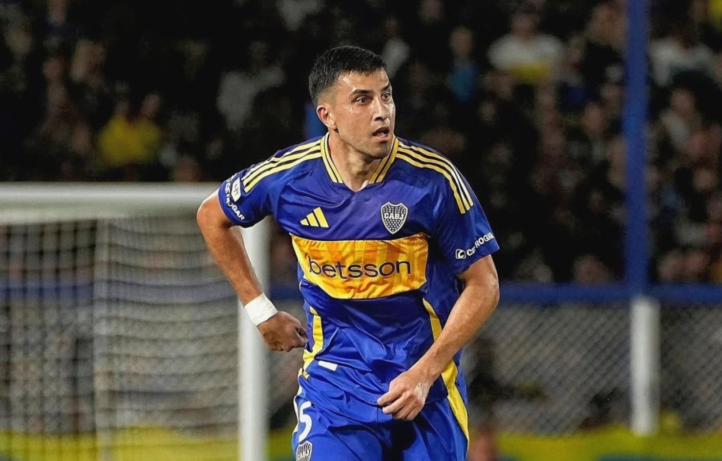 Imagen Battaglia, una dura baja para Boca que estará afuera casi un mes.