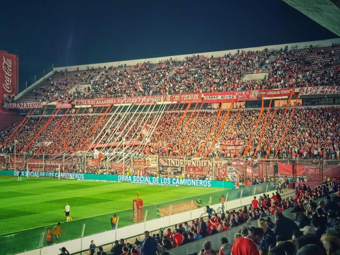 Así estaba el Libertadores de América.