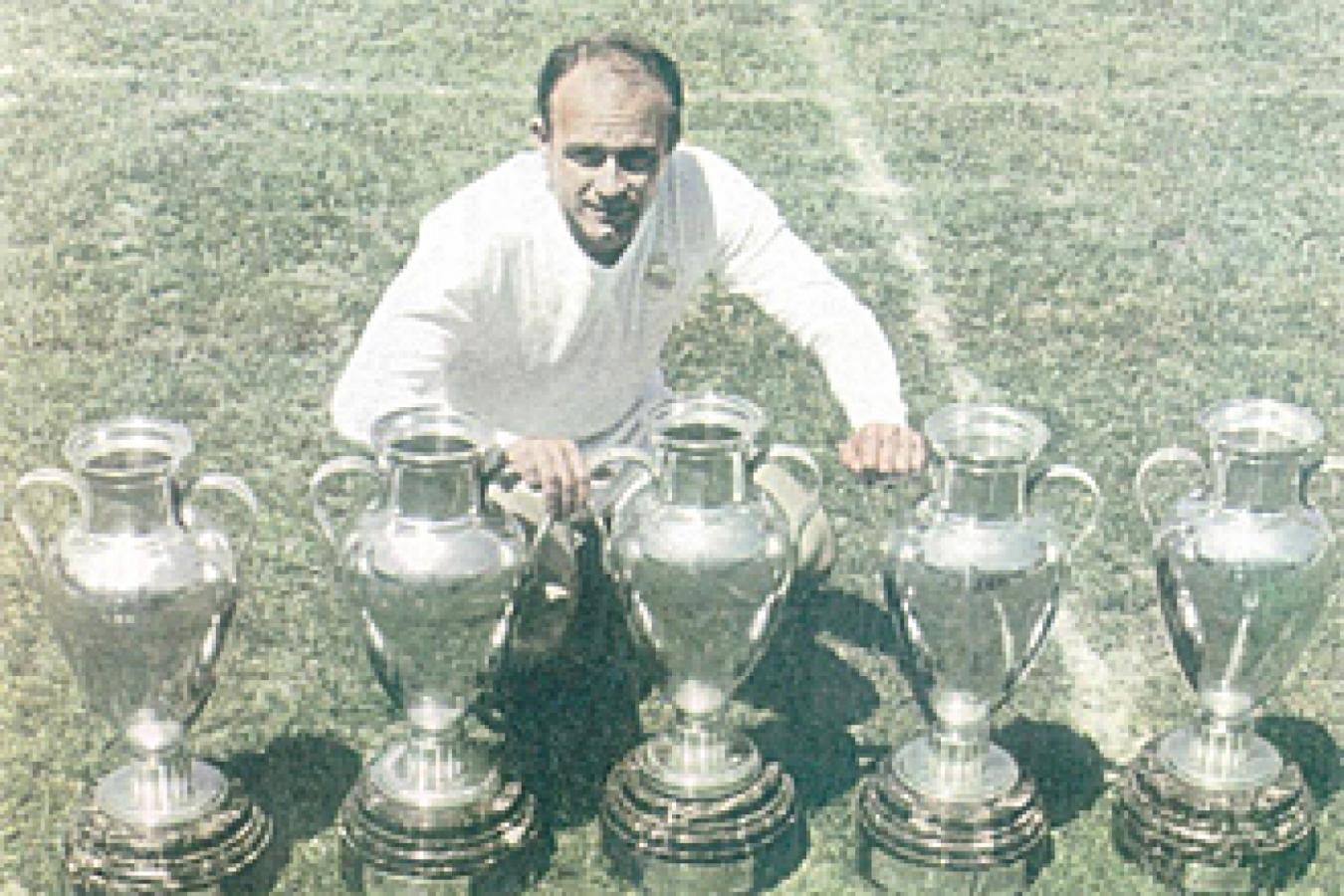 Imagen Alfredo Di Stéfano es el argentino que más veces ganó la Champions: 5, al igual que Héctor Rial.