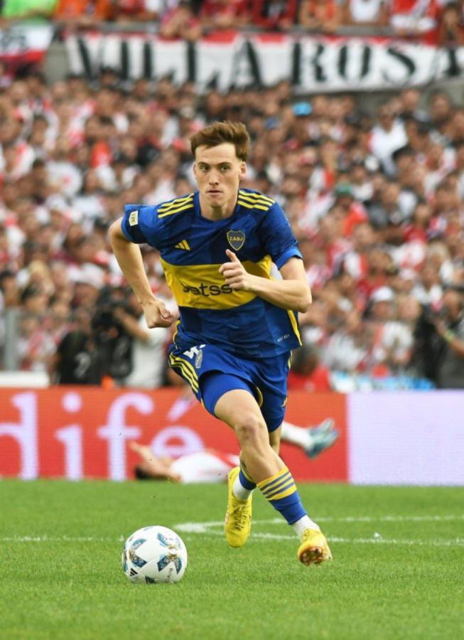 Imagen Jabes Saralegui debe regresar a Boca para comenzar la pretemporada en enero.